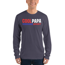 Load image into Gallery viewer, COOL PAPA Long Sleeve Sports Performance t-shirt