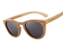Load image into Gallery viewer, HAND MADE Wooden Polarized Sunglasses with 100% UV Protection
