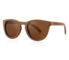 Load image into Gallery viewer, HAND MADE Wooden Polarized Sunglasses with 100% UV Protection